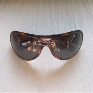 VOGUE SUNGLASSES VO 2463-S 1506/3  Tortoise Black Lens Wrap No Case